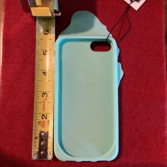 NWT Kate Spade ice cream cone rubber cell phone case - Picture 6 of 6